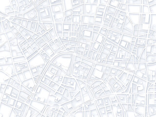 Fototapeta premium Exploring urban landscapes city mapping digital art modern environment aerial view abstract design