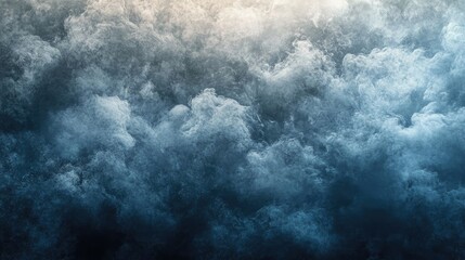 Dramatic smoky cloudscape, atmospheric effect, possible use for abstract background design