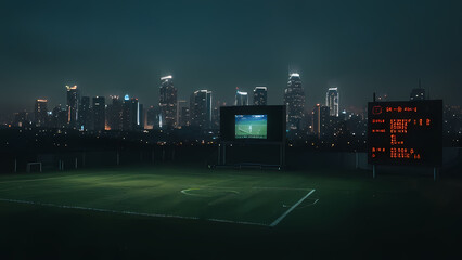 Virtual Reality Soccer Field
