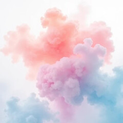 pink clouds in the sky