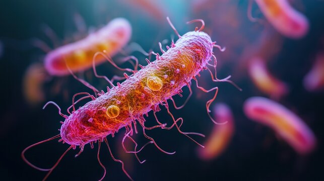 A microscopic view of antibiotics neutralizing bacterial colonies in real-time