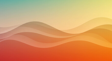 Fluid Waves Gradient Background