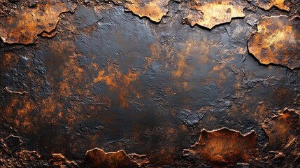 Realistic industrial metal texture featuring detailed scratches and worn edges, captured in a high-resolution close-up, ideal for industrial design or texture-focused content.