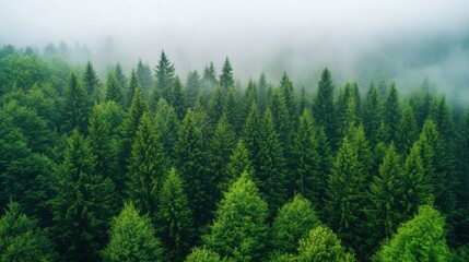 Misty Mountain Forest Canopy