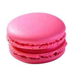 Macaron on transparent background