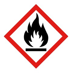 Fire Warning Sign Vector | Caution Symbol for Safety & Emergency Alert