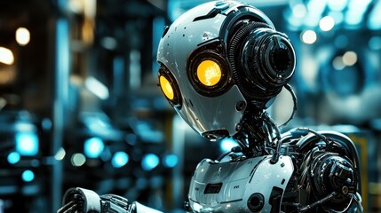 Fototapeta premium Advanced Robotics: A Glimpse into the Future of Automation