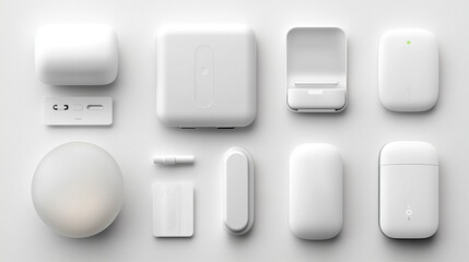 Neatly arranged electrician tools showcase precision and organization in a clean, minimalist display.