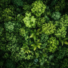 Lush Green Vertical Garden Wall of Diverse Plants (2)