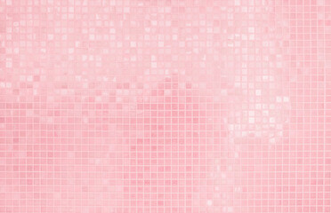 Colorful pastel ceramic wall and floor grid tiles abstract background. Design geometric mosaic texture decoration of the bedroom, Home or office. Simple seamless pattern for backdrop advertising.