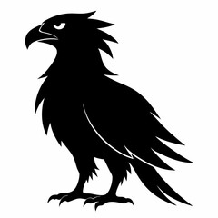 eagle isolated on white background