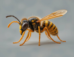 The Vigilant Hunter: The Fierce and Beautiful Wasp