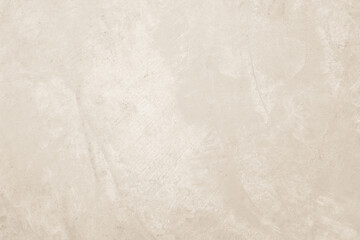 Colour old concrete wall texture background. Close up retro plain cream color cement wall background texture. Design paper vintage parchment element.