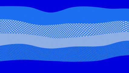 Scandinavian style cute wallpaper (blue)