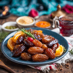 Fototapeta premium Palm Dates 