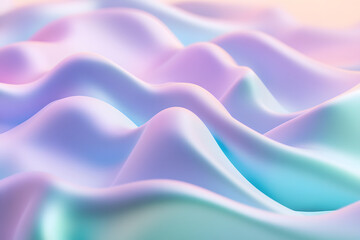Fototapeta premium Abstract flowing wave pattern background with soft gradient. Minimalist wallpaper.