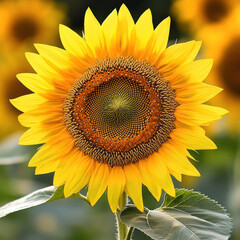 Obraz premium sunflower in the garden