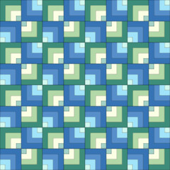 Geometric Retro Vibe Seamless Pattern Digital Paper – Colorful Abstract Vintage-Inspired Background, Mid-Century Modern Design, 70s Aesthetic, Funky and Groovy Repeating Pattern for Scrapbooking, Text