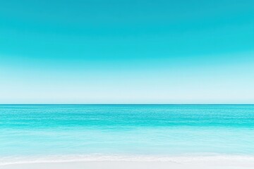 Fototapeta premium gradient background featuring deep oceanic blue transitioning into vibrant turquoise hue