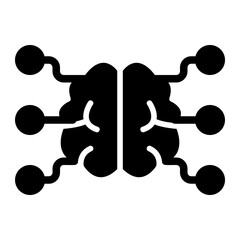 Artificial Intelligence Solid Icon