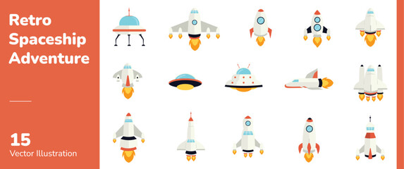 Retro Spaceship Adventure