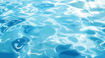 Calm blue water surface with ripples and reflections