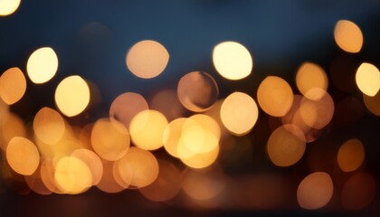 bokeh de luces