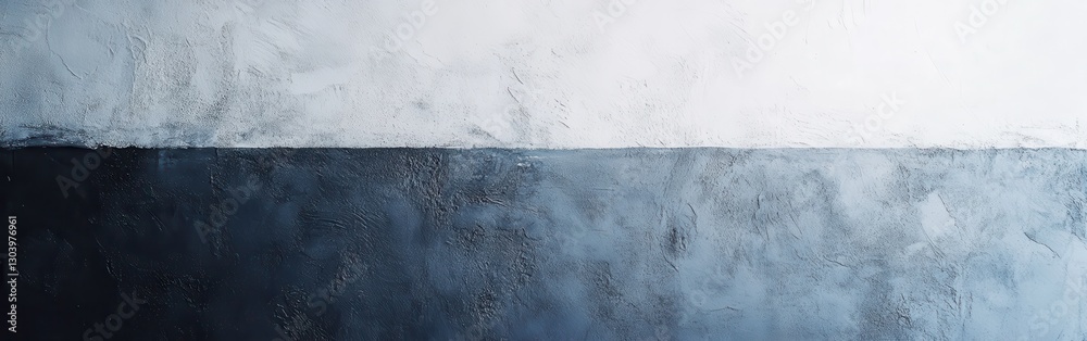 Poster minimalist wall design featuring a smooth transition from pastel gray to darker tones