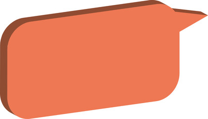 vector illustration of a speech bubble