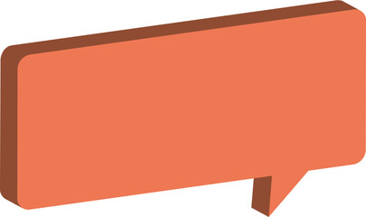 vector illustration of a speech bubble