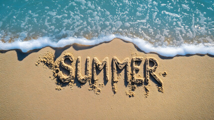 Fototapeta premium The image shows the word 