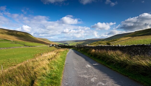 dales way between grassington and conistone yorkshire dales uk