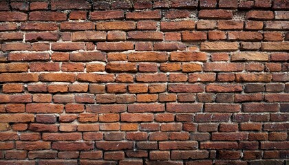 Naklejka premium old brick wall with cracks texture background