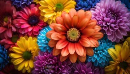 colorful flower hd 8k wallpaper stock photographic image