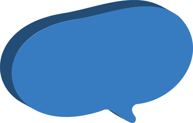 blue chat icon