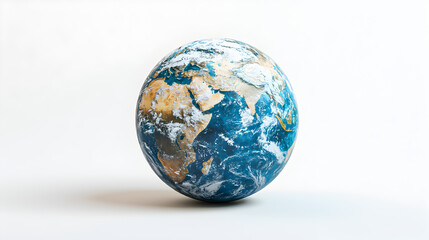 Earth Globe  World Map  Global  Planet   D Render