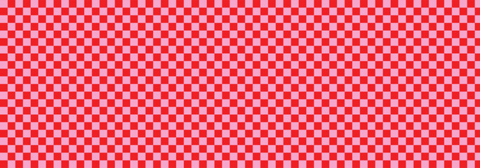 Diagonal chess tile illustration. checkered flag horizontal background. Checkerboard seamless vector illustration. Abstract checkered checkerboard chess pattern. 