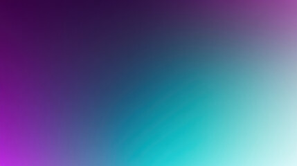 Fototapeta premium A vibrant gradient blending shades of purple, teal, and blue, creating a smooth and visually appealing background.
