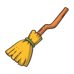 Cute Halloween Element. Vector Illustration in Cartoon Design.