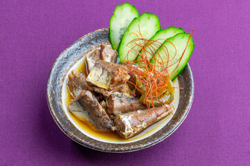 カマスの煮付け料理