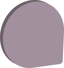 vector illustration of a speech bubble