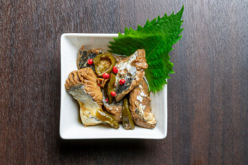 サワラの煮付け料理