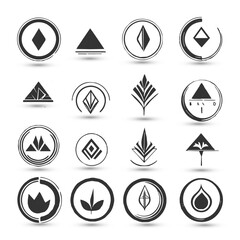 Collection Logo can be used for icon brand identity finance