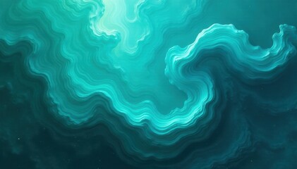 Swirling petrol teal abstract, textured backdrop, rich, smooth, bold