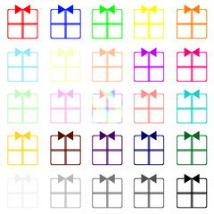 シンプルなリボンつきのフレーム　クロスのフレーム　25個