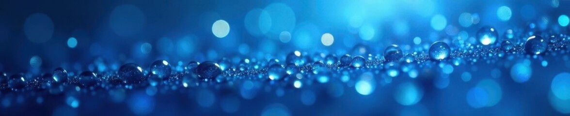 Shimmering blue droplet pattern, elegant backdrop , shapes, gleam, subtle