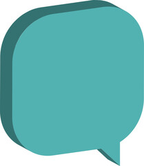 blue speech bubble icon