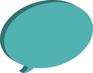 blue speech bubble icon