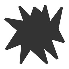 Bold Fun Abstract Star