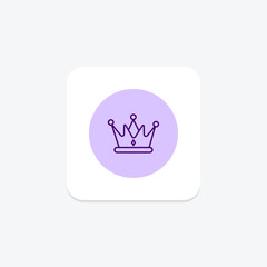 Winner Crown pentaglow, vector, pixel perfect, illustrator file